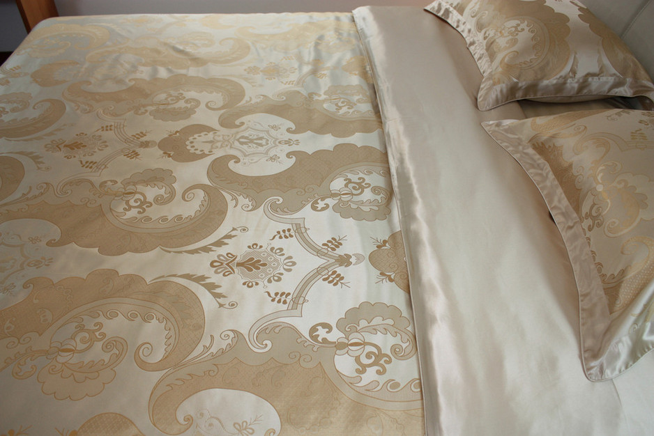 silkykat Pic 1 - SilkyKat Mulberry Silk Duvet Cover Pillowcases B57