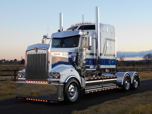 Armoury Group Pic 2 - Kenworth T908 fitted out with our Truck accessories SS work done by Windsor Exhaust