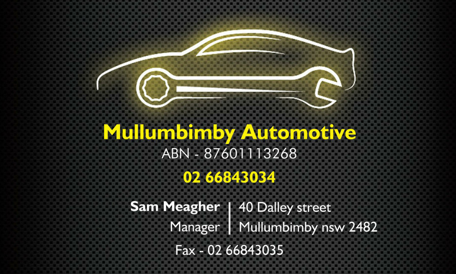 Mullumbimby Automotive Pic 1 - Come see us for all your automotive needs