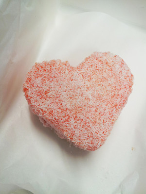 Caffe Cherry Beans Pic 5 - Valentines lamington