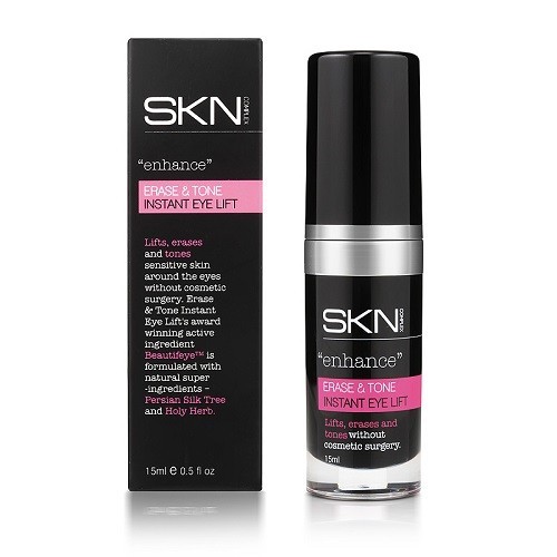 SKN Complex Pic 1 - Erase Tone Instant Eye Lift Most eye lift products either offer an instant lift that lasts mere hours or long term benefits after months of usage Erase Tone INSTANT EYE LIFT gives both Instant and long terms results