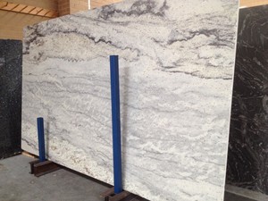 MARELLA GRANITE & MARBLE Pic 5 - White Granite Slab