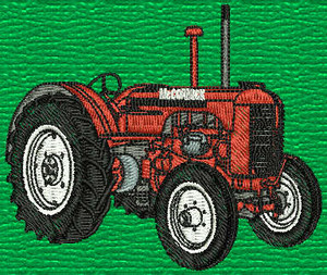 Jervis Bay Embroidery Pic 2 - Tractor for young ones or not so young