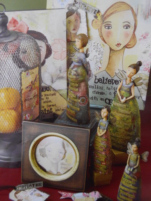 Le Ann's Unique Gift Boutique Pic 2 - Kelly Rae Roberts pieces of art to treasure always