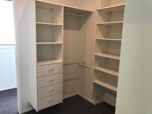 Wardrobes Direct Australia Pic 4 - Internal Wardrobe Shelving Walk In Robe with Drawers and Shelves