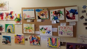 Amy Hurd Early Learning Centre Pic 4 - Art show displaying all children at the Centres work