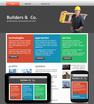 Tradies Sites Pic 3 - Template Sample 2