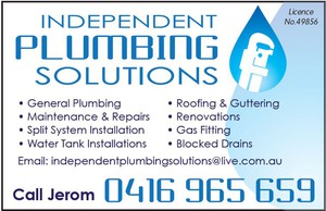 Independent Plumbing Solutions Pic 2