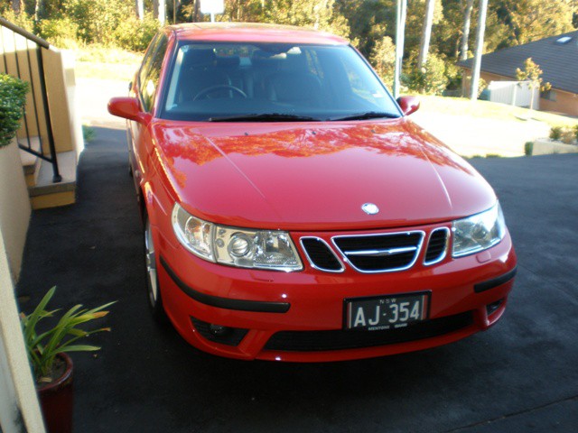 Mobile Car Cleaning Cardiff Pic 1 - My Saab after using my Gold Medal Service