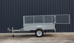 Trojan Trailers Pic 4 - Single Axle Cage Trailer Trojan Trailers