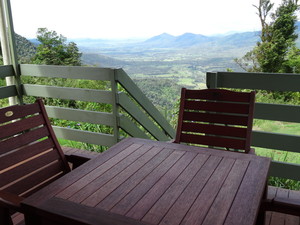 Eungella Mountain Edge Pic 3 - Views from balcony Cabin A one bedroom