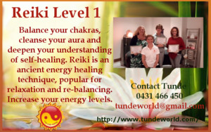 Tunde-World Pic 2 - Learn Reiki and heal yourself and the World with Tunde in the small group