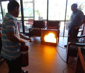 Safety In The Workplace Pic 2 - Onsite Fire Training