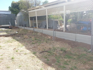 Residential Fencing Pic 4 - Retaining wall