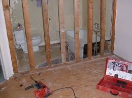 Ace-Demolition Pic 1 - this is a bathroom that has been demolished in Blacktown