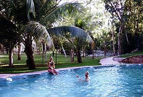 Springvale Homestead Tourist Park Pic 1 - Springvale Homestead Tourist Park pool