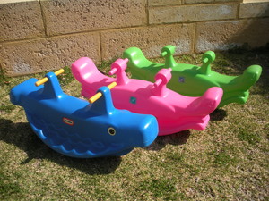 Perth Toy Hire Pic 3 - Seesaws