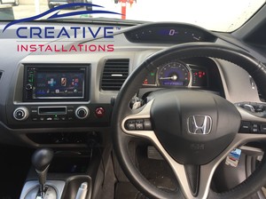 Creative Installations Pic 5 - Honda Civic 2009 Kenwood DDX5015DAB InDash Receiver