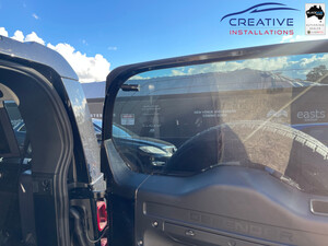 Creative Installations Pic 4 - Land Rover Defender 2021 BlackVue DR900X2CH Dash Cams