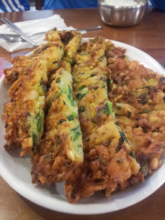 Mi Rak Eastwood Korean Restaurant Pic 1 - Seafood pancake