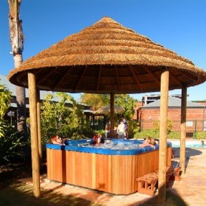 Dunsborough Central Motel Pic 3 - Outdoor Heated Spa