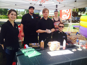 Outback Steakhouse Pic 4 - The friendly team keeping locals fed at Novas Truly Local event 31 october 2014