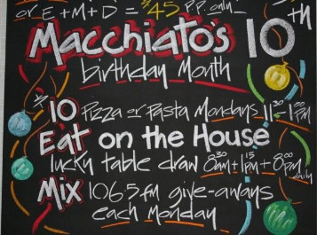 Macchiato Wood Fire Pizza & Coffee Roastery Pic 1 - Birthdays and functions