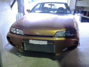 Platinum Paint & Panel Pic 1 - Nissan Skyline Before Picture