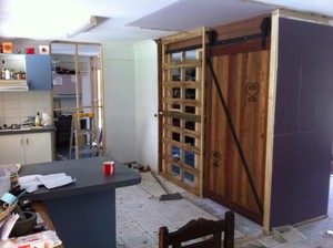 Craig Parsons Carpentry Pic 3 - New kitchen during construction