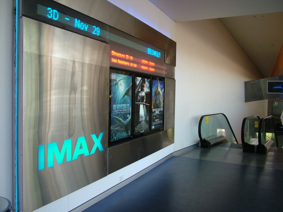 Lilford Smith Design Pic 1 - Special display projects Signage for Imax Melbourne