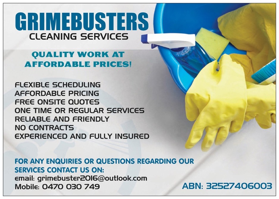 Grime Busters Cleaning Services Pic 2