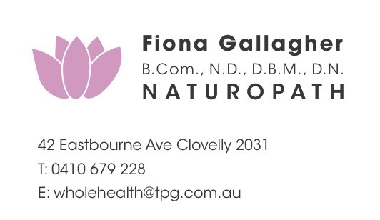 Fiona Gallagher Naturopath Pic 2