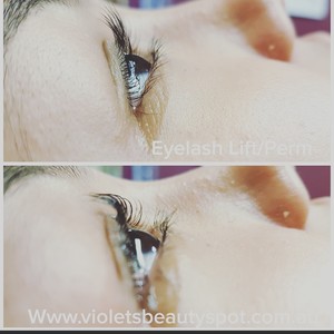 Violet's Beauty Spot Pic 4 - Eyelash Lift or Perms