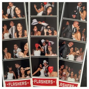 Flashers Photo Booth Hire Pic 4 - Wedding strips