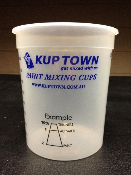 KupTown Pic 1 - KupTown Calibrated Paint Cups