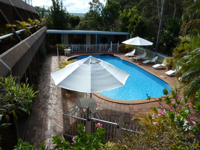 Aquajet Motel Pic 1 - Most rooms feature a pool outlook