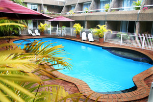 Aquajet Motel Pic 2 - Our saltwater pool is a great feature