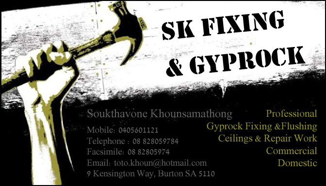 Sk Fixing and Gyprock Pic 1 - sk fixing and gyprock