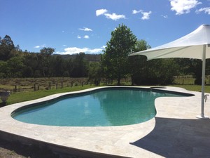 Adept Pools Pic 4 - HUGE complete rebuild of pool spa and surrounds in The Hunter Valley