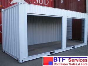 BTF Services - Container Sales & Hire Pty Ltd Pic 3 - Shipping Container Modifications Roller Doors