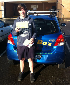 Buzz Box Driving School Pic 4 - Congratulations Adam Successfully passed his test More graduate pics can be found