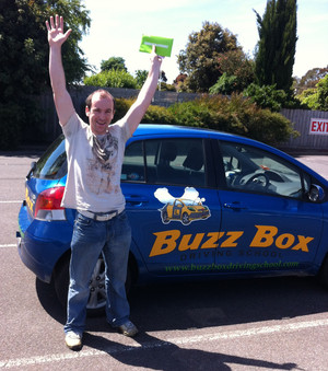 Buzz Box Driving School Pic 2 - Congratulations Glen Successfully passed his test More graduate pics can be found