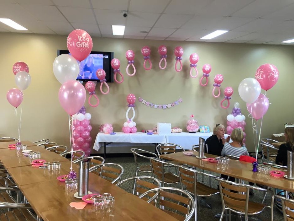 Balloon Creations Pic 1 - baby Shower Balloon Decor