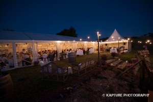 Mansfield Party Hire and Events Pic 5 - 10m x 24m Clearspan Marquee and Pagoda Marquee