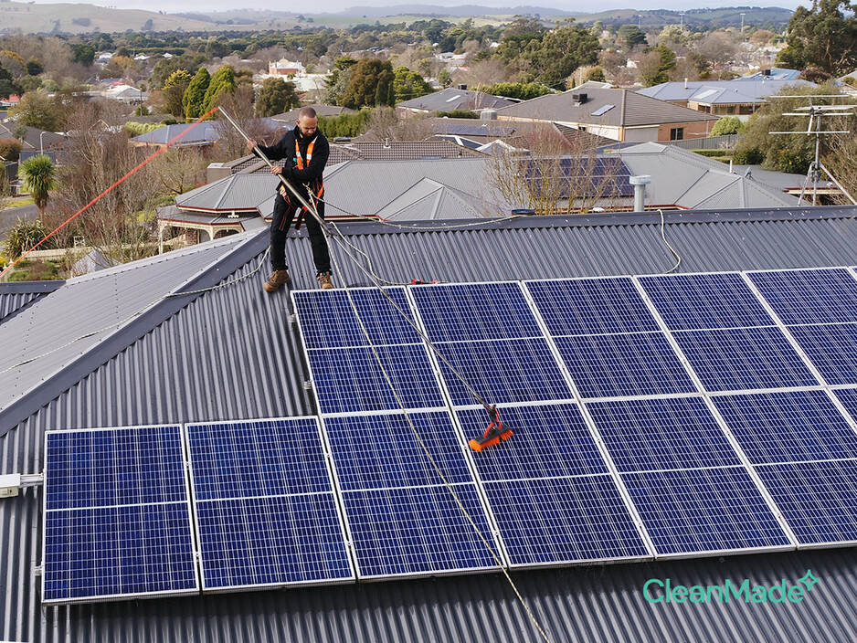 CleanMade Australia Pic 1 - Solar Panel Cleaning Melbourne