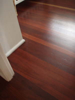 Preferred Interior Solutions Pic 5 - result of new jarrah floor over old cypress floor