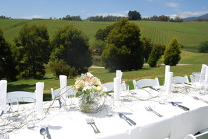 Leaning Church Vineyard Pic 4 - Functions with a difference ensure memory making eventssuch as fine dining overlooking the lakes and vines to towering Mt Arthur