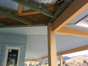 Coleman Carpentry and Glazing Pic 3 - new verandah caldded with old style timber cladding