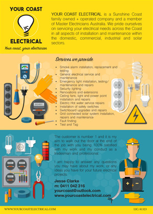 Your Coast Electrical Pic 3 - Services