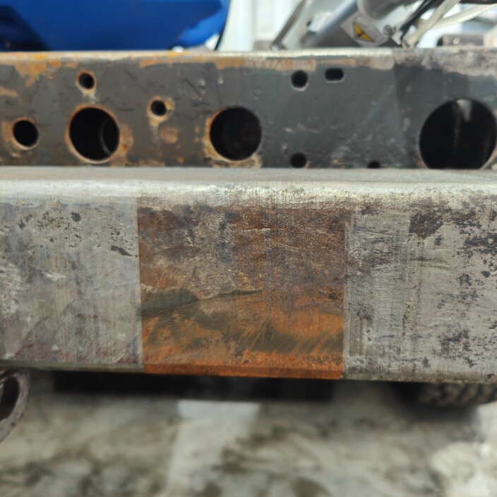 Laser Clean Solutions Pic 1 - Rusted chassis